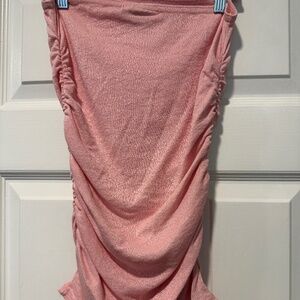 Michael Stars Pink Stretch Tube Top